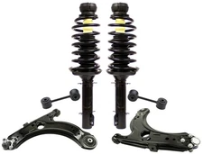 Set of Front Struts Control Arms Sway Bar Links for Volkswagen Beetle 2003-2008