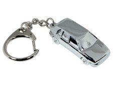 Schlüsselanhänger VW Golf 3, Handarbeit, Verchromt, Made in Germany