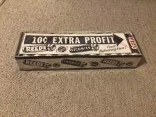 Rare Vintage Full Box of Reed's Licorice Rolls