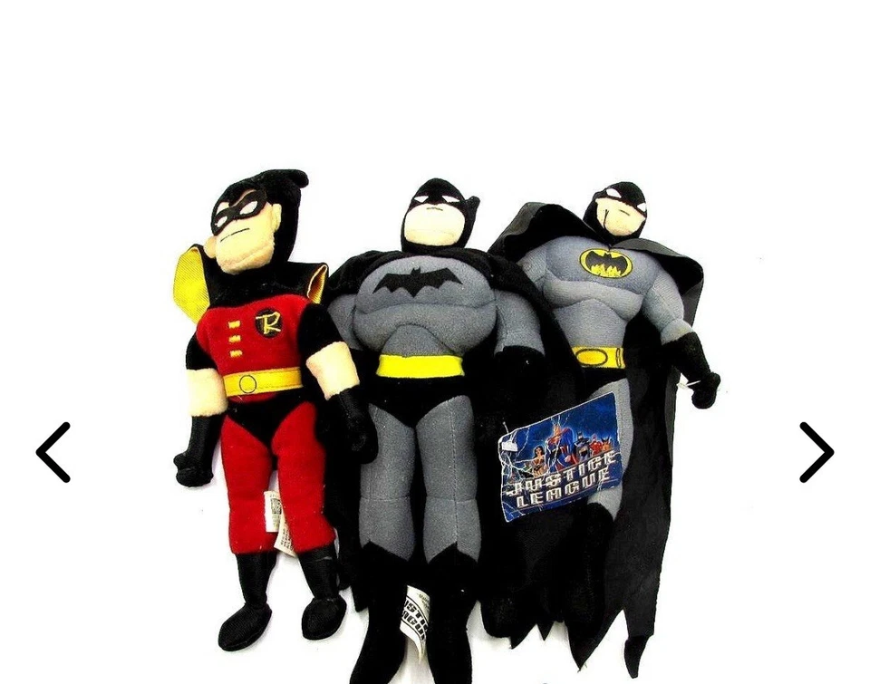 🦇🦇Aplausos 1989 Batman Peluche Figura y 7 Juguetes de Peluche De Colección🦇🦇 Foto 3 de 4