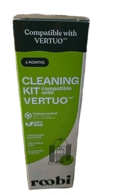 Nespresso Compatible Vertuo Cleaning & Descaling Kit, 6 Month's Supply