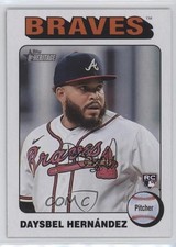 2024 Topps Heritage Rookies White Border Daysbel Hernandez Hernández #250 0vp1