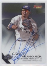 2015 Bowman's Best Best of 2015 Auto Orlando Arcia #B15-OA Auto c8a