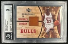 2006-07 Upper Deck Hardcourt Michael Jordan Game Floor #GF-1 Bulls BGS 9