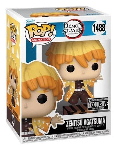Funko POP! Animation Demon Slayer Zenitsu Agatsuma Nezukos Box EE Exclusive