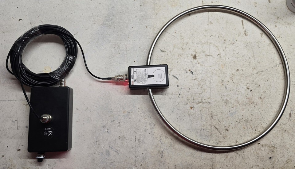 GA-800 Active Loop Shortwave Antenna Portable HAM Radio 10kHz to 159MHz ...