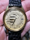 Seiko “United States Squash Racquets" Date 5Y22-7009 Gold Tone Watch Limited