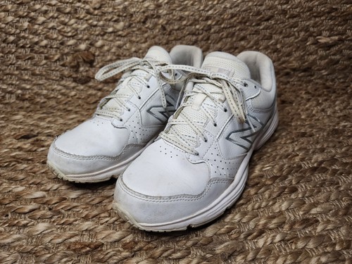 New Balance 411 V1 Damen-Walking-Sneaker Größe 8,5 weiß bequeme Schuhe - Bild 2 von 11