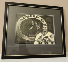NASA Apollo 14 Moonwalk Astronaut ALAN SHEPARD Personalized Signed & Framed 8x10