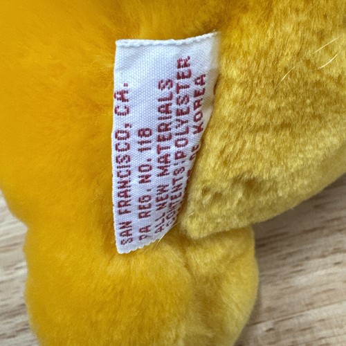 9" Garfield Easter Bunny Plush Vintage 1981 Fun Farm by Dankin w/ removable ears - Picture 4 of 5