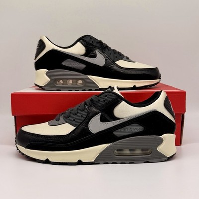 Nike Air Max 90 QS Smoke Grey Crocodile Sneakers IO4468-100 Mens Size BRAND NEW