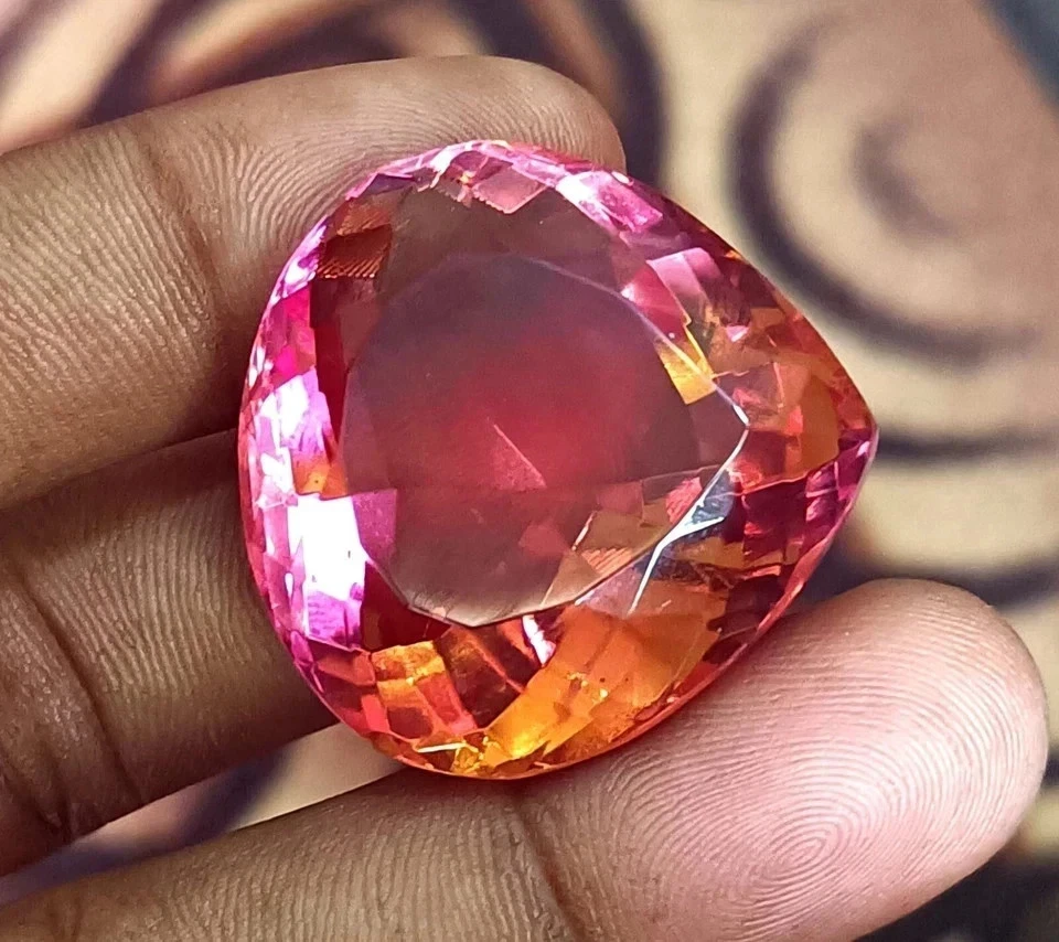 10 Ct Pear Cut Zultanite Flawless 7-Color Change Certified Loose Gemstone - Image 4 of 4