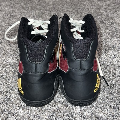 Adidas Mat Wizard 3 Wrestling AQ3071 Men\'s Size 7 Shoes Black/Maroon/Gold MW3 Adidas Mat Wizard 3 Wrestling AQ3071 Men main image 2