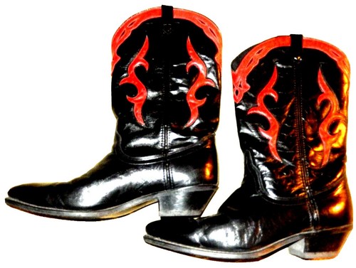 Slippery When Wet Scuba Shoes Dominator Men Size Large Purple Black Vintage Vintage Slippery When Wet 1980 main image 3