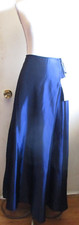 Scott McClintock skirt HOMECOMING vintage Long A-line maxi Ball Formal blue FLAW