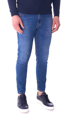 MENS ZED MARK LIGHTWEIGHT WASHED LIGHT BLUE EHM FRAME JEANS