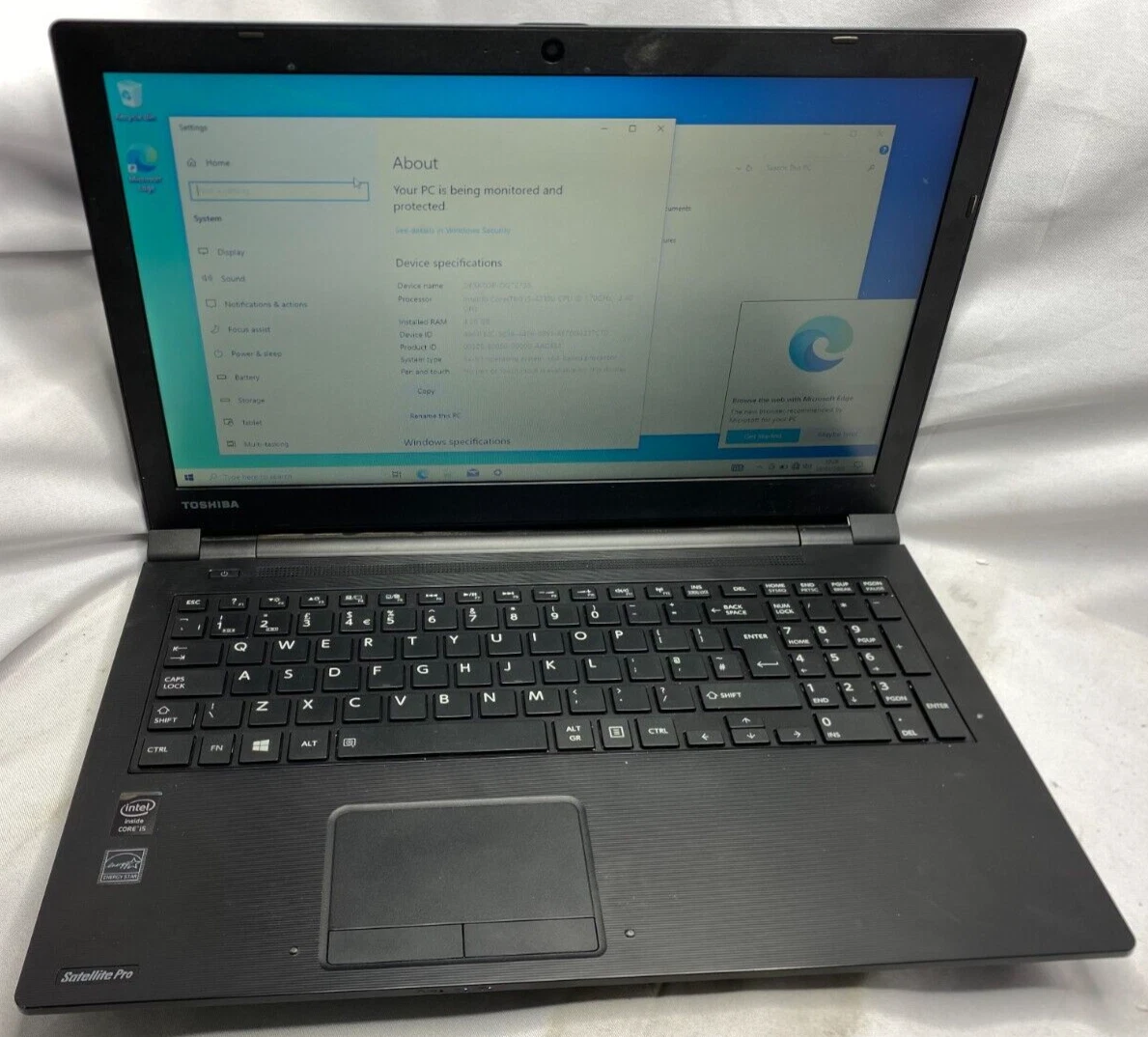 Toshiba Intel Core i5 4th Gen. 4 GB PC Laptops & Netbooks for sale
