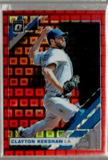 2019 Donruss Optic Red Pandora #178 Clayton Kershaw /99