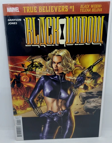 True Believers Black Widow Yelena Belova (2020) #1 Authentic Mint! 🔥📚