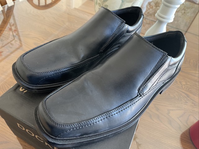 DOCKERS Mens Edson Slip-on Loafer Black 