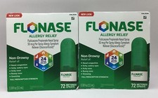 Exp 5/26 2 Flonase Allergy Relief Nasal Spray 72x2 144 Sprays Exp 5/26 7/26