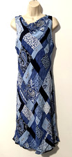 FORM JH Women's Sleeveless Dress Sz 12 100% Rayon Smooth Liner EUC