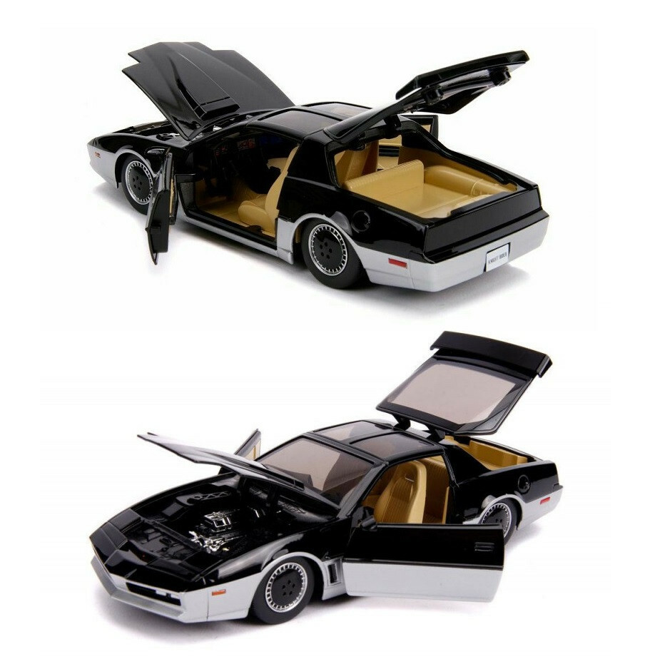 ミニカー 1:24 KNIGHT RIDER K.A.R.R. with Lights Knight Rider: K.A.R.R. - 1/24 Scale Die Cast Vehicle with