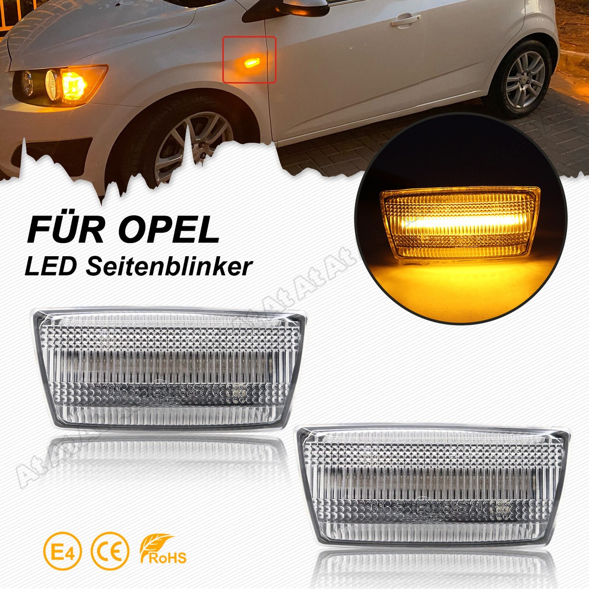 Kfz Blinkerfassung Für Opel Und Opel Kompatibel Mit C, Corsa C, A