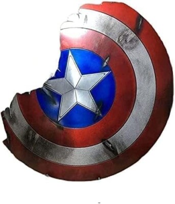 Medieval Broken Steel Captain Shield for Halloween, Cosplay, Role-Play & Gift