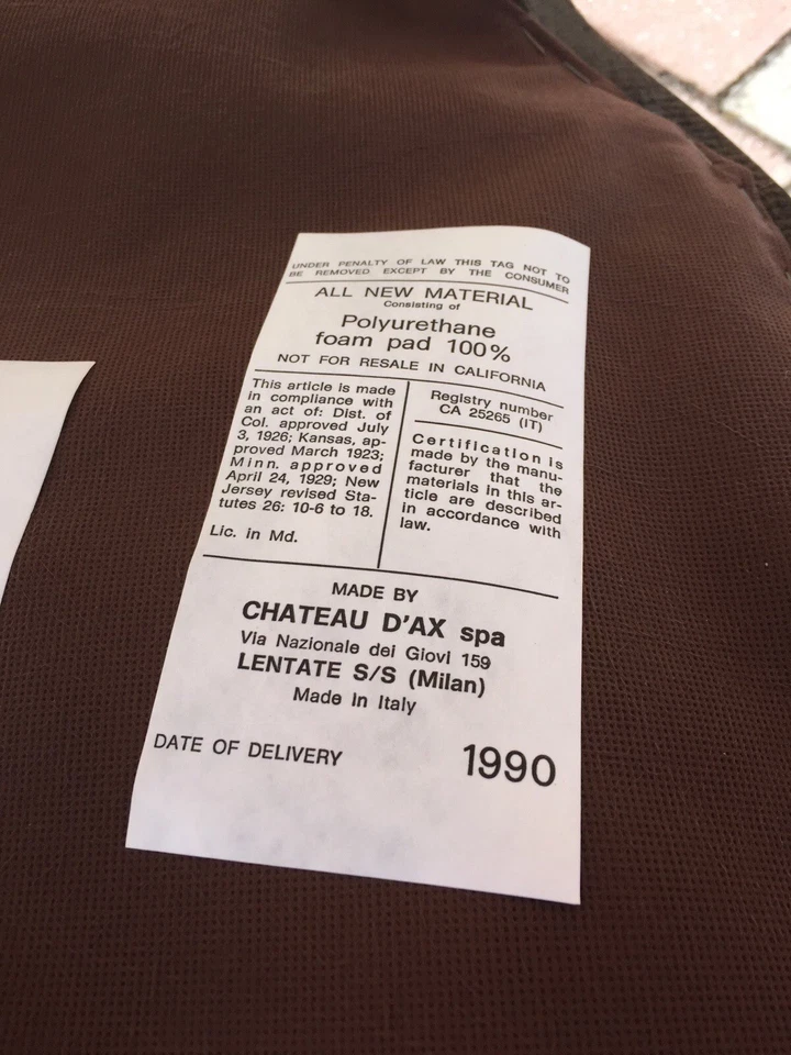 Silla tapiz floral francesa vintage Luis XV Chateau Dax hecha en Italia PAR Foto 3 de 4