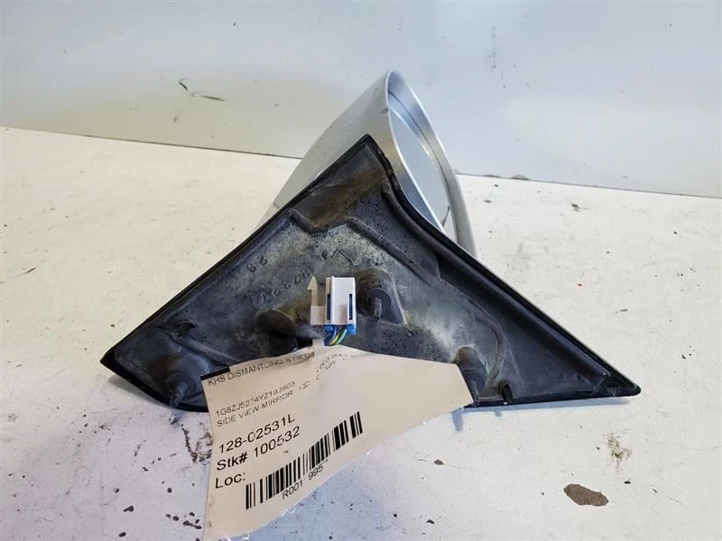 2000-2002, Saturn SL2, Driver Side View Mirror Power Sedan, Prata, PN-21171103 - Imagem 4 de 4