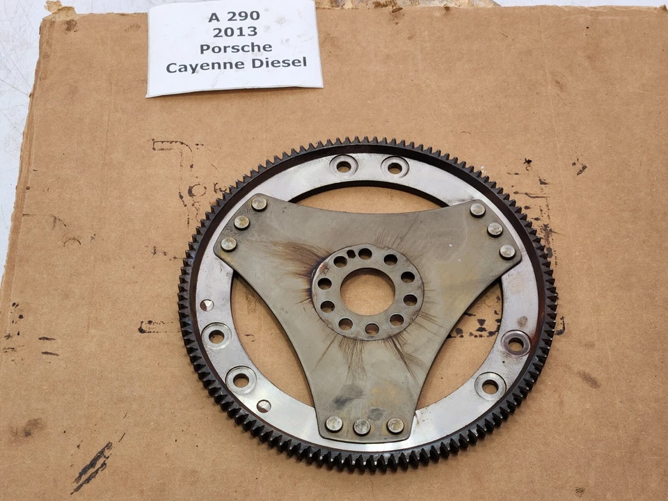 ✅ 13-16 OEM Porsche Cayenne 958 diésel 3,0 L transmisión automática volante flexible Foto 2 de 4