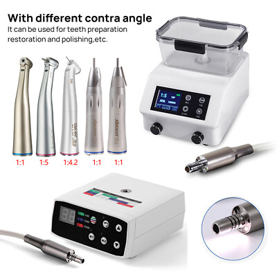 NSK Style Dental Brushless LED Electric Micro Motor 1:1/1:5 Increasing Handstück