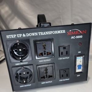 Simran AC-5000 Step Up / Down Voltage Transformer Power Converter for Conversion