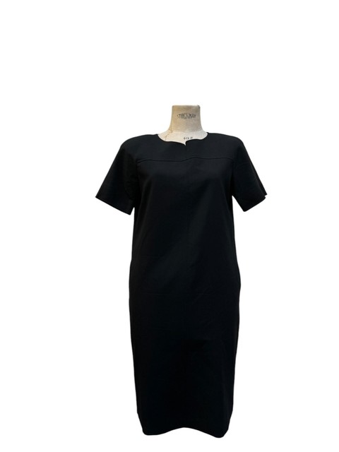 Balenciaga Vintage Black Wool Dress Size 38 / M