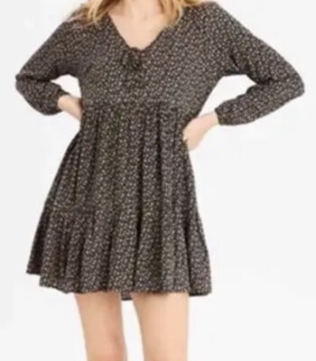 American Eagle Long Sleeve Floral Babydoll Mini Dress S | eBay American Eagle Long Sleeve Floral Babydoll Mini Dress S | eBay