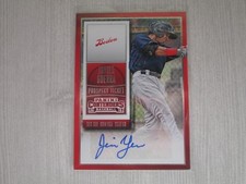 2015 Panini Contenders Prospect Ticket Autograph #24 Javier Guerra