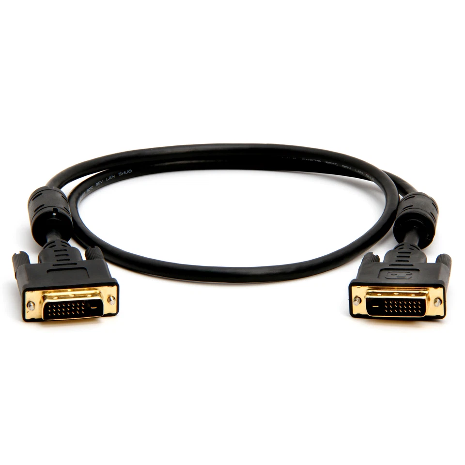 DVI Cable 3 Feet DVI-D Male to Male Monitor Cord for PC Projector Display LCD TV - Image 3 of 4