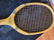 Vtg Harry C Lee Co New York 13oz Southbend Tennis Racket
