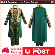 Kids Loki Cosplay Costume Halloween Outfits Halloween Party Carnival Jumpsuit