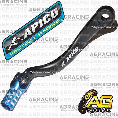 Apico Schwarz Blau Schalthebel Für Husaberg TE 125 2012-2014 MotoX Enduro