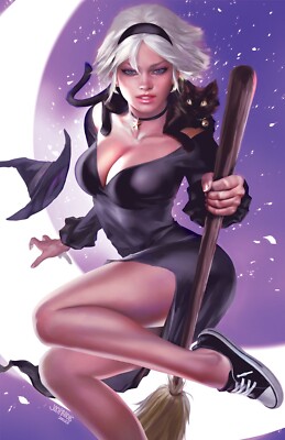    SABRINA TEENAGE WITCH ANNUAL 1 JOSH BURNS Virgin Variant B LTD 250