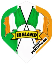 PENTATHLON IRELAND EIRE Standard Dart Flights - 100 Micron - 5 sets (15 flights)