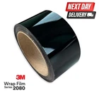 3M 2080 HIGH GLOSS BLACK HG12 DE CHROME TAPE 50mm x 10M / NEXT DAY DELIVERY