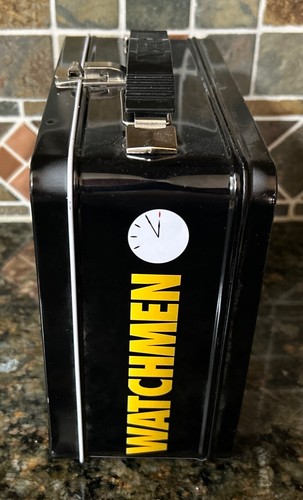 Neca Watchmen Rorschach Metal Lunchbox With Thermos - Picture 3 of 24