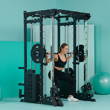 PMAX 5600 Home Gym Smith Machine - Integrated Weight System  6-in-1 System