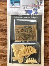 1/48 Aires HEINKEL He 111H-4/H-6 COCKPIT SET Resin w/Photo Etch Detail OOP