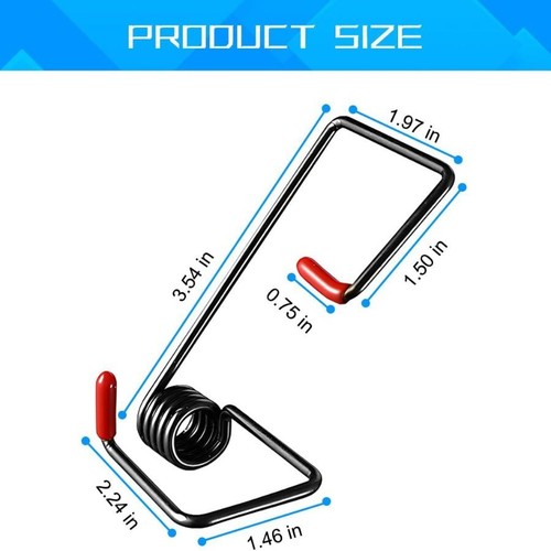 2PCS Windshield Wiper Arm Pressure Spring Booster, Assist Wiper Blade Arm Tensio - Picture 2 of 6