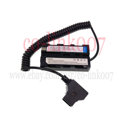 NP F550 F570 Dummy Battery To D Tap For Sony NP F550 F970 Atomos Ninja V Monitor