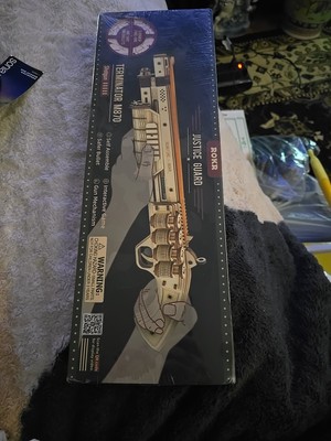 ROKR Justice Guard Terminator M870 3D Wooden Puzzle Rubber Band NEW!